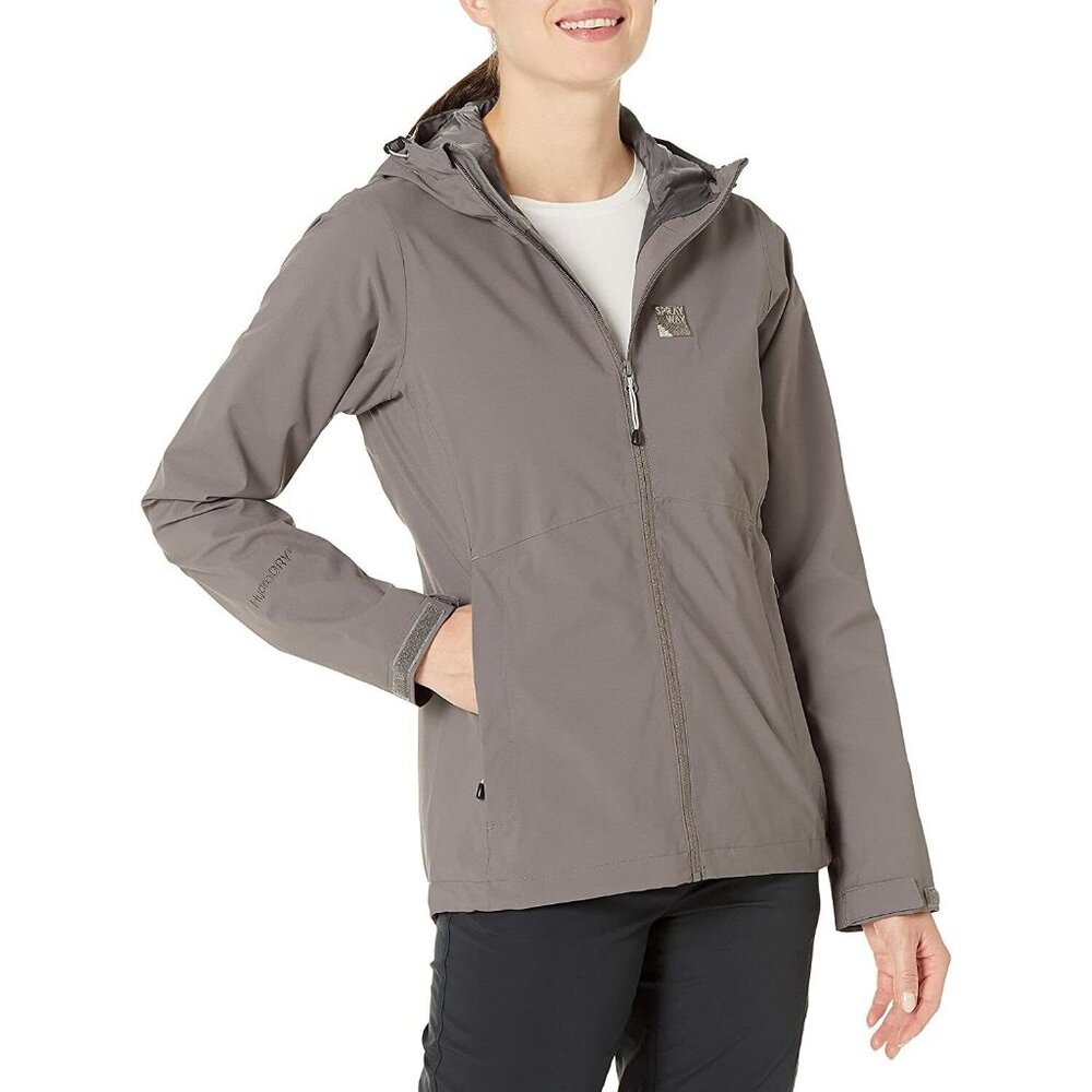 Sprayway Womens Kyrre Jacket, Mink, Gray Size 12